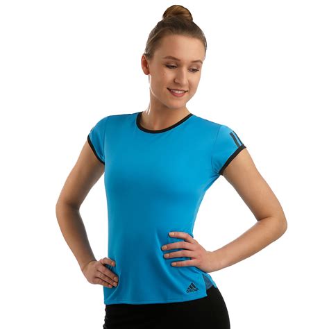 adidas tshirt türkis damen